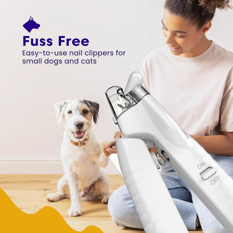 Pet Supplies Cat and Dog Nail Clippers Nail Polishers LED Lights Scissors Cleaning Supplies